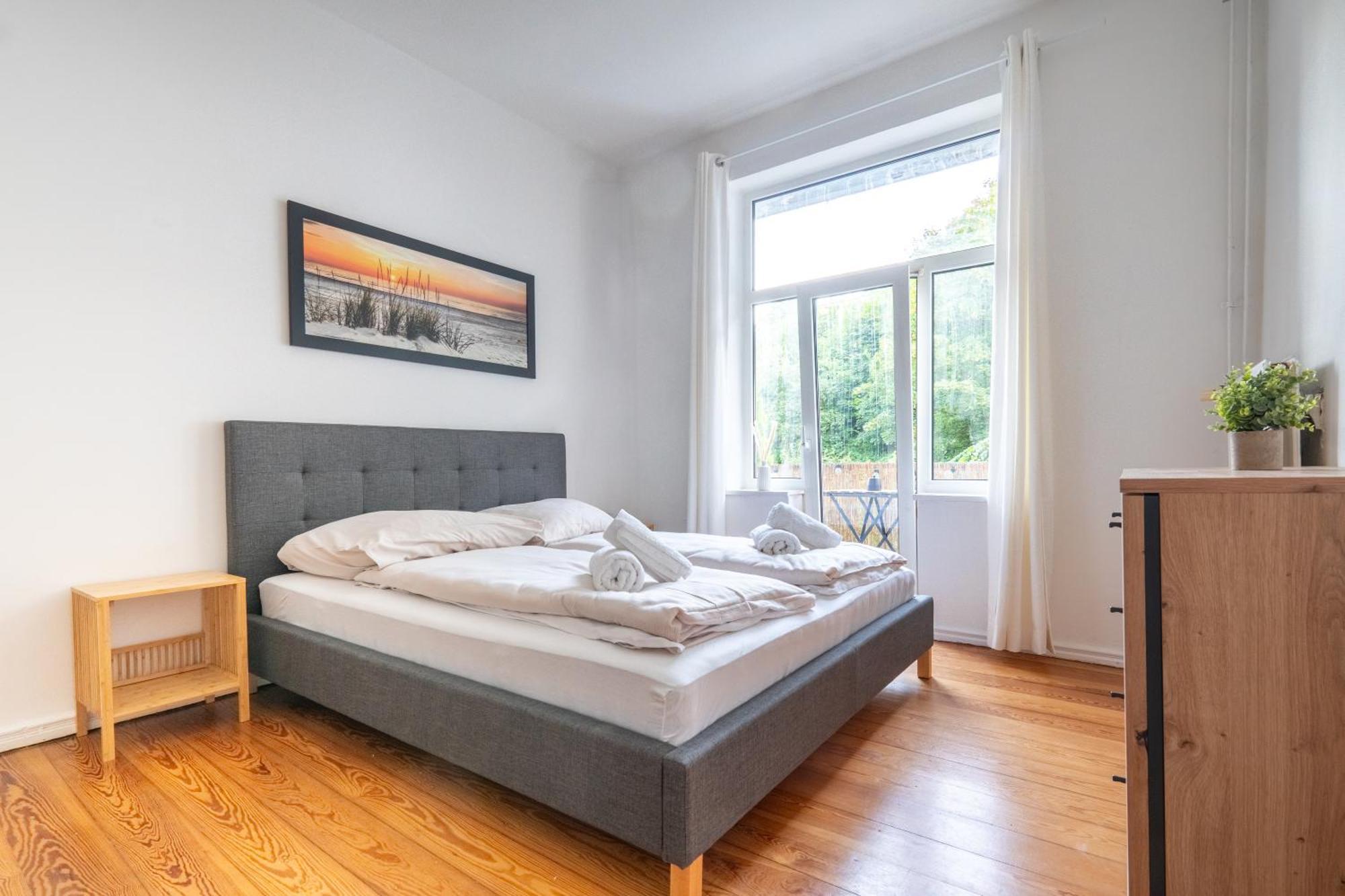 Grosses Apartment Mit 2 Balkonen Zentral Am Nordertor Flensburg Exteriér fotografie