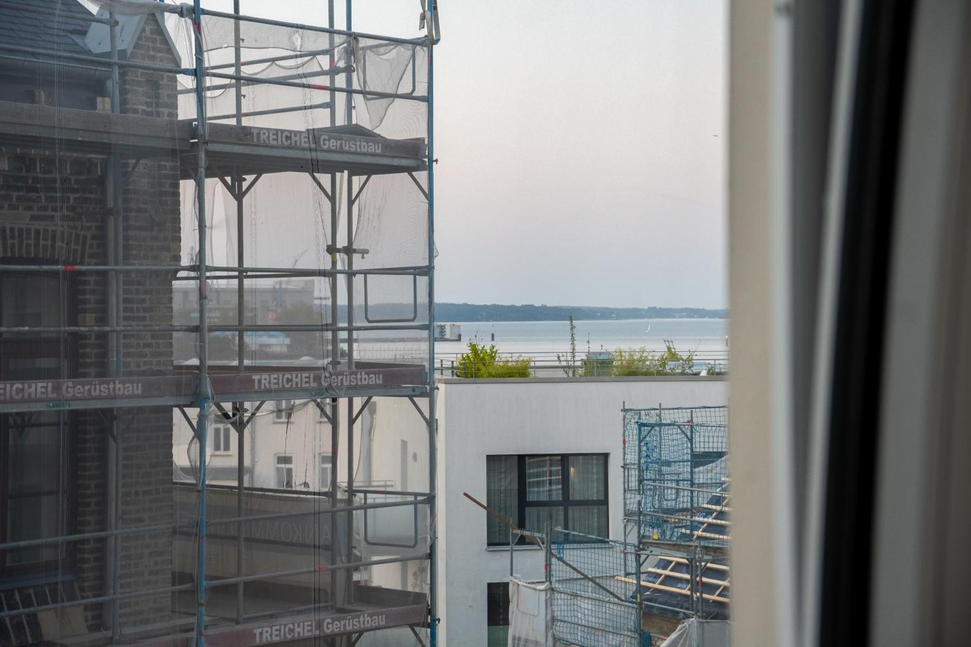 Grosses Apartment Mit 2 Balkonen Zentral Am Nordertor Flensburg Exteriér fotografie